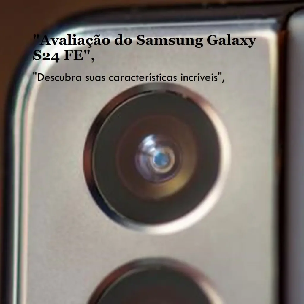 Samsung Galaxy S24 FE 5G: Desempenho e Tecnologia em um Só Lugar