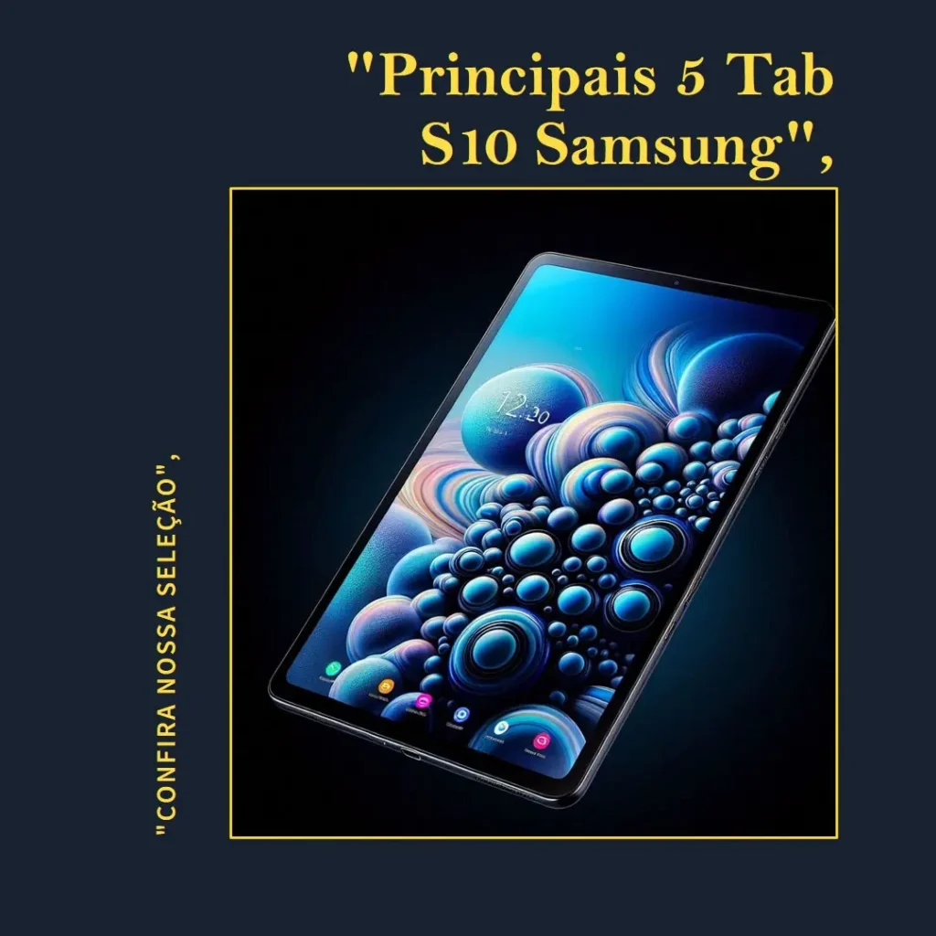 Principais 5 tab S10 Samsung