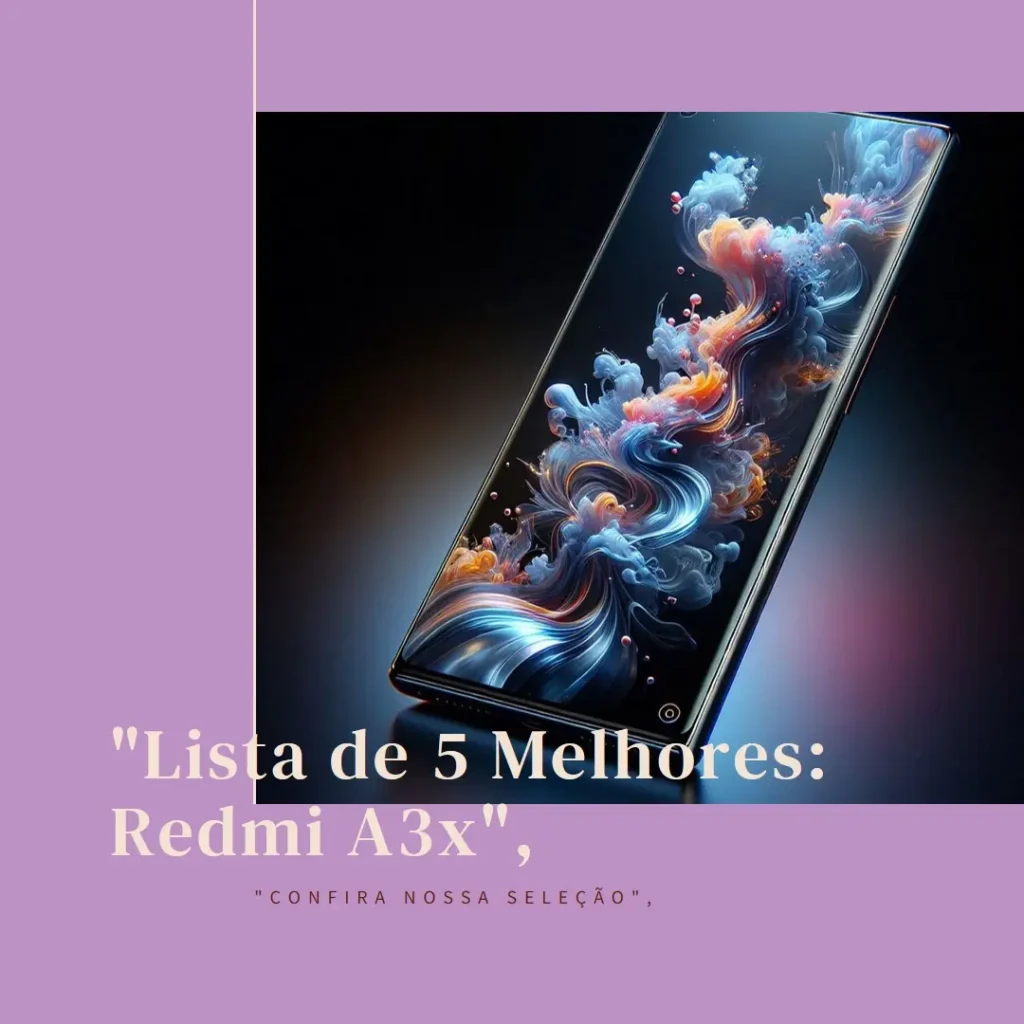 Lista de 5 Melhores: Redmi A3x preto