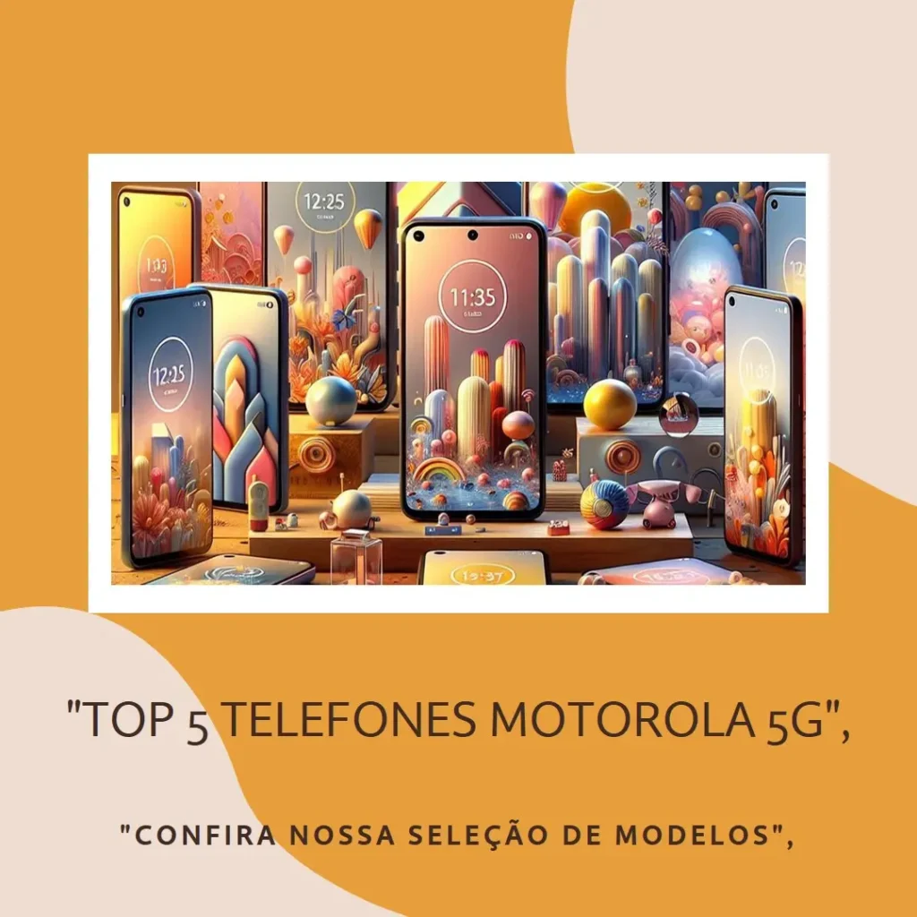 Top 5 telefones Motorola 5g