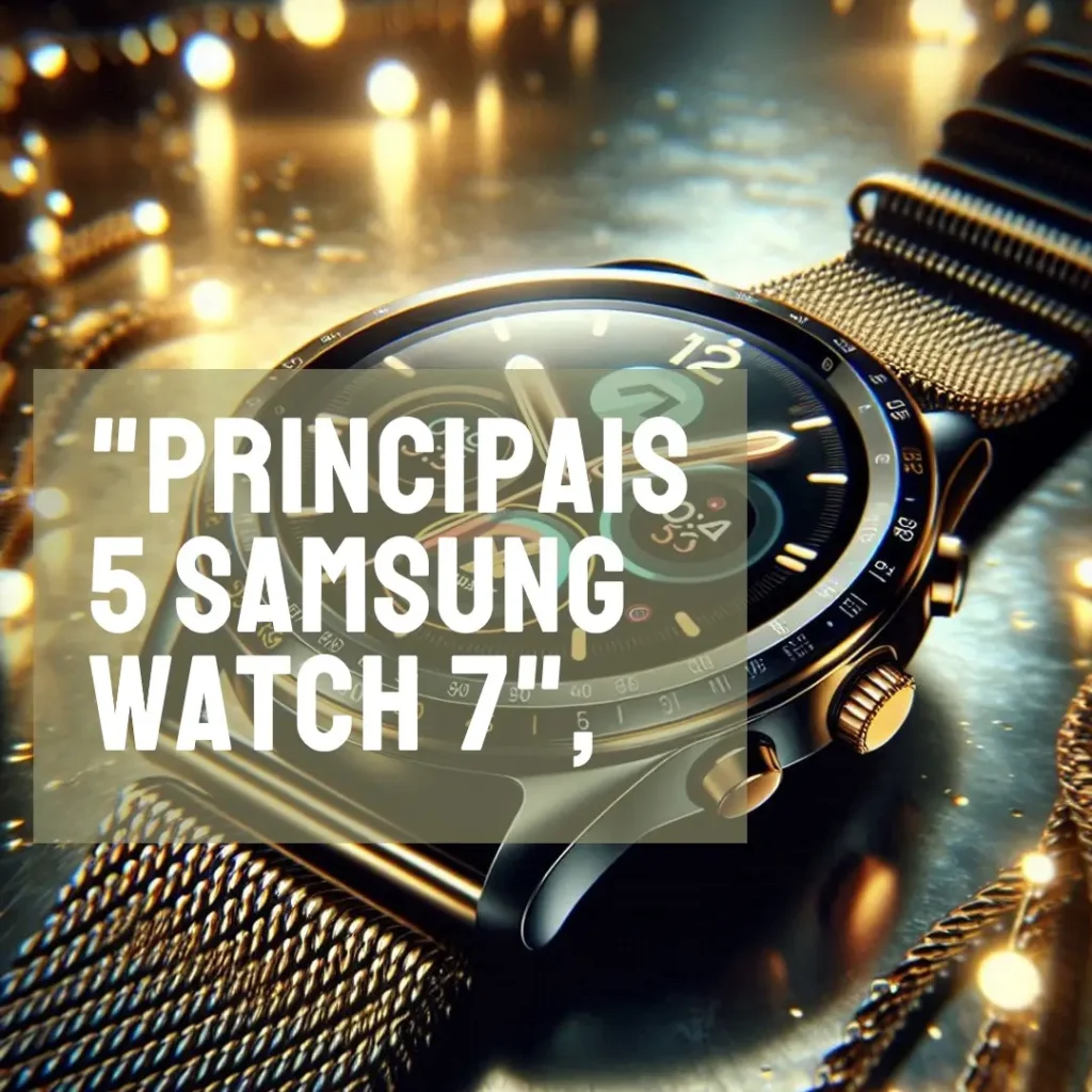 Principais 5  Samsung watch 7