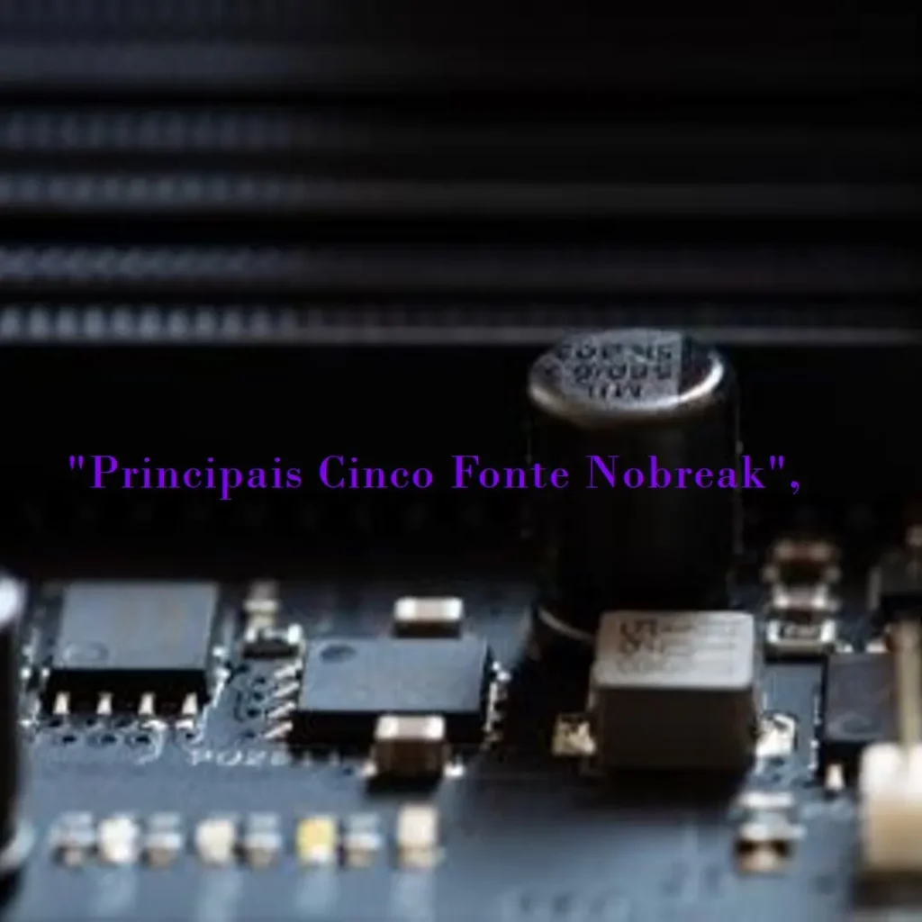 Principais Cinco fonte nobreak intelbras