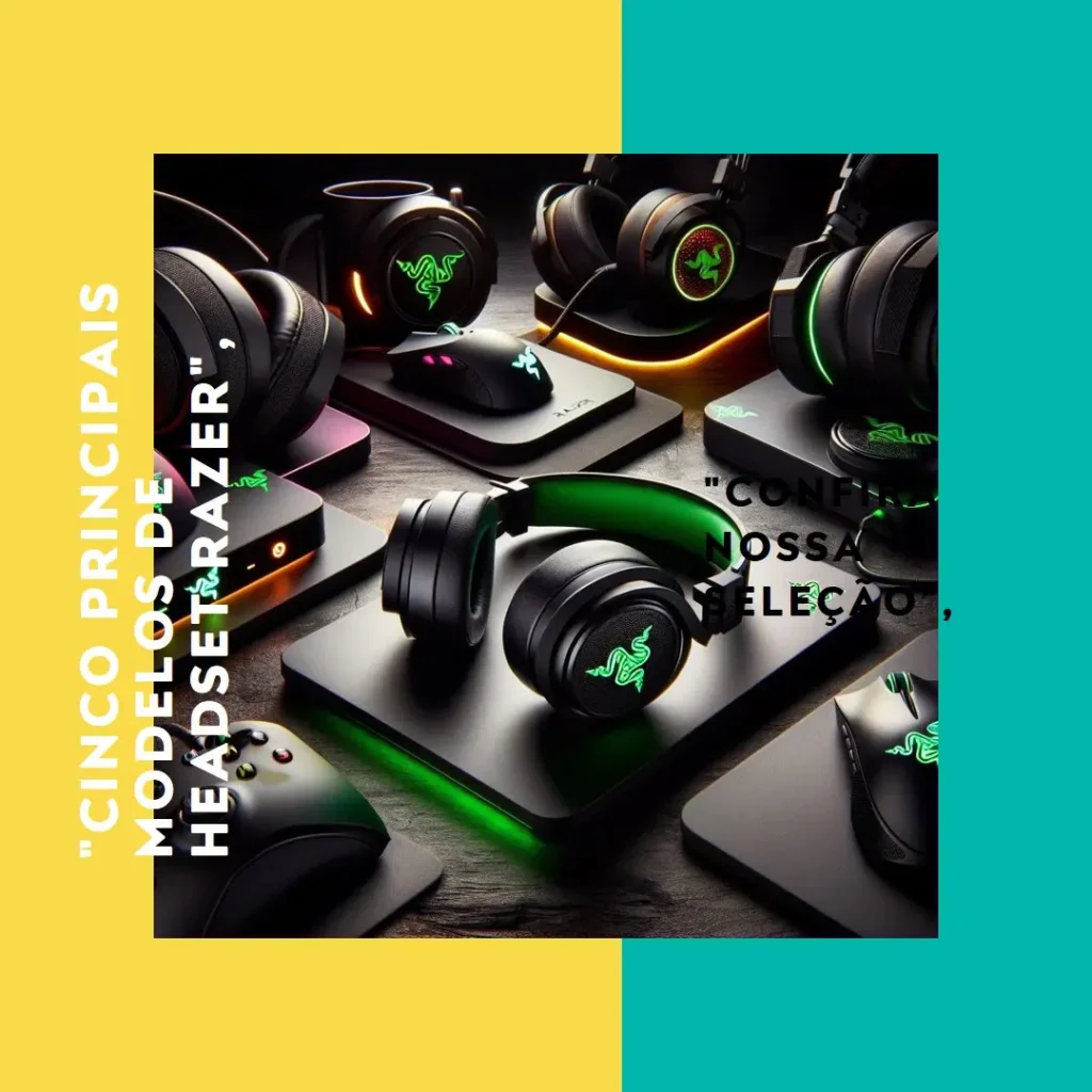 Cinco Principais Modelos de headset Razer