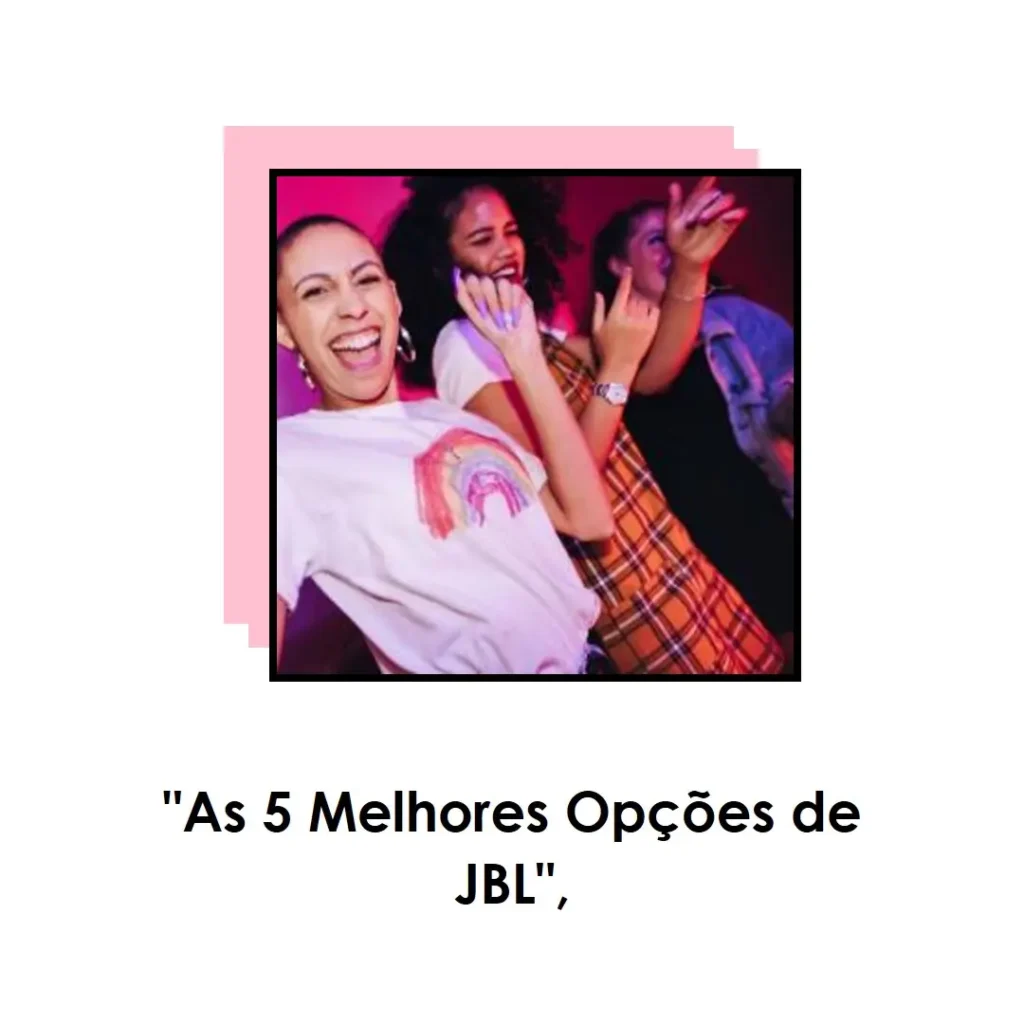 As 5 Melhores Opções de JBL caixa de som bluetooth partybox 110