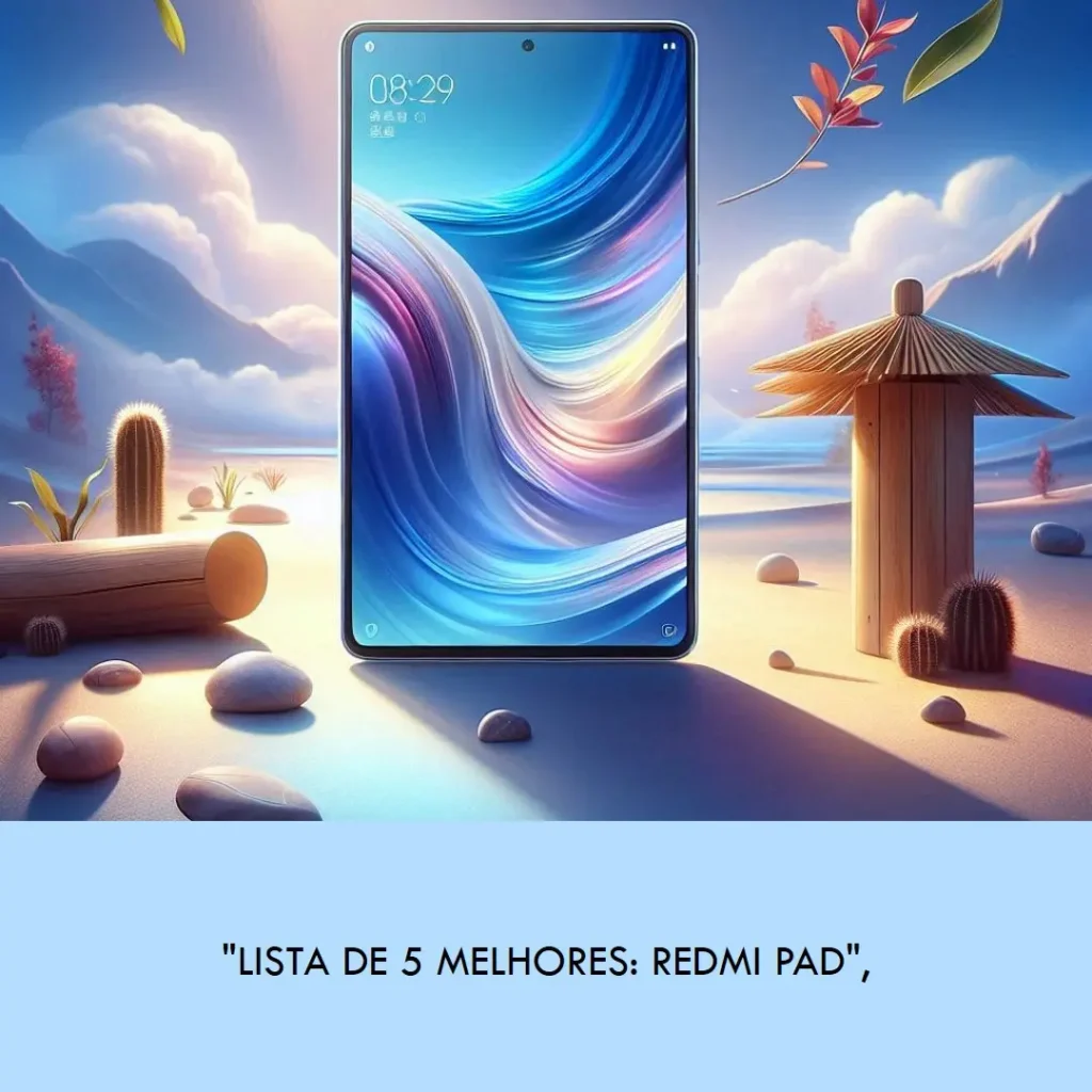 Lista de 5 Melhores:  Redmi pad se 8gb