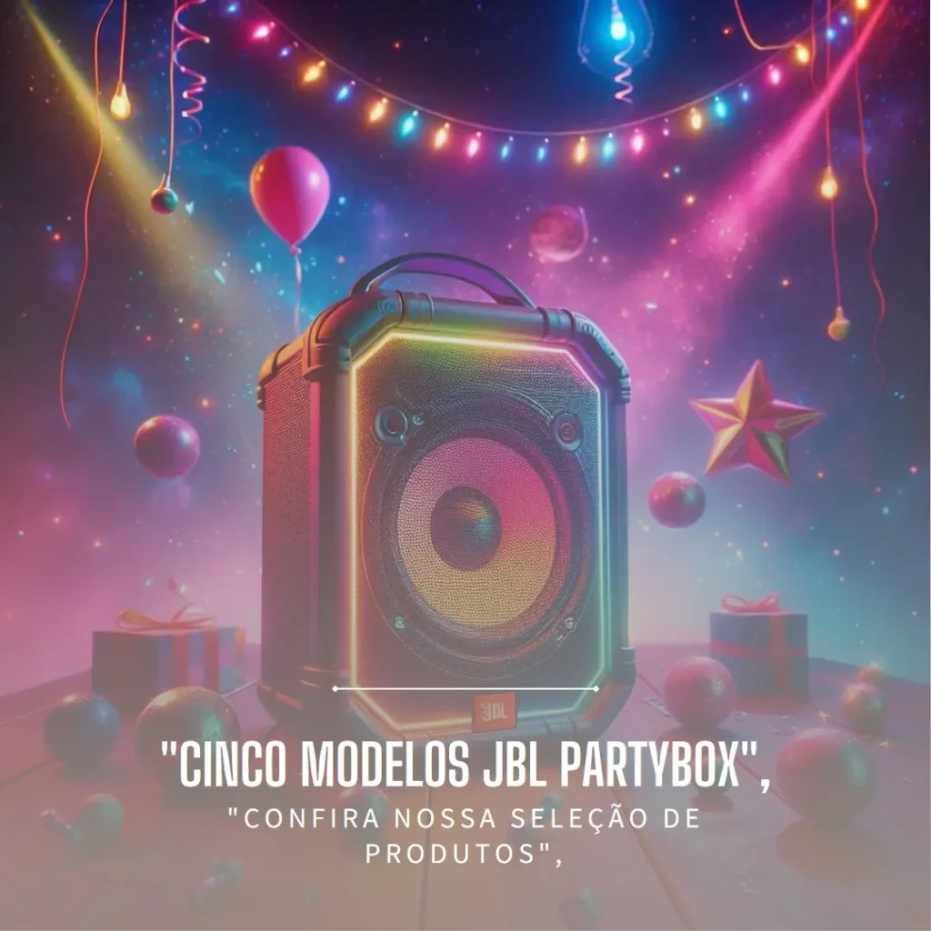 Cinco Principais Modelos de  JBL partybox encore essential com microfone