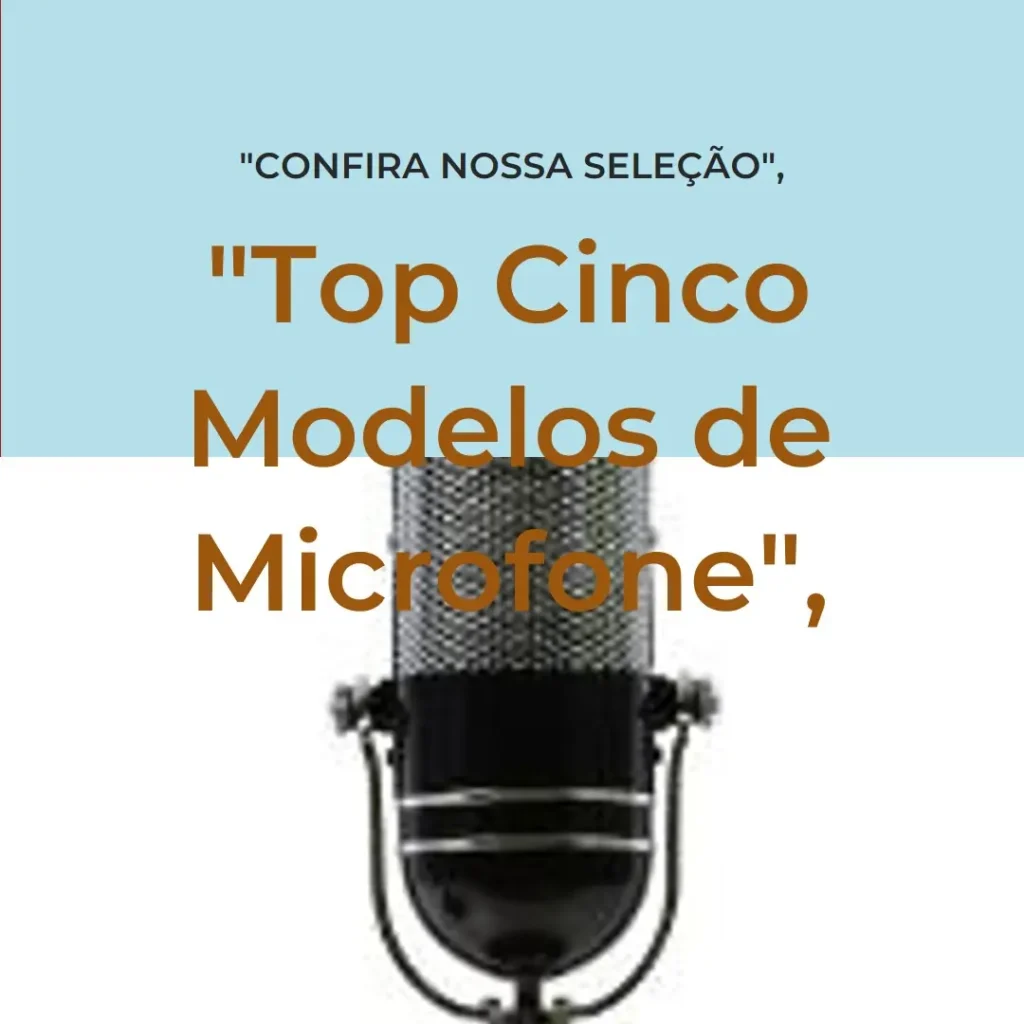 Top Cinco Modelos de microfone condensador Hyperx