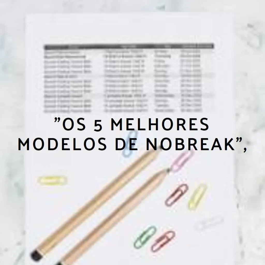 Os 5 Melhores Modelos de nobreak 600va intelbras bivolt