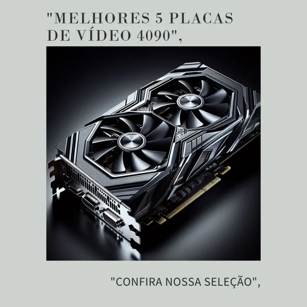 Melhores 5 placa de vídeo 4090
