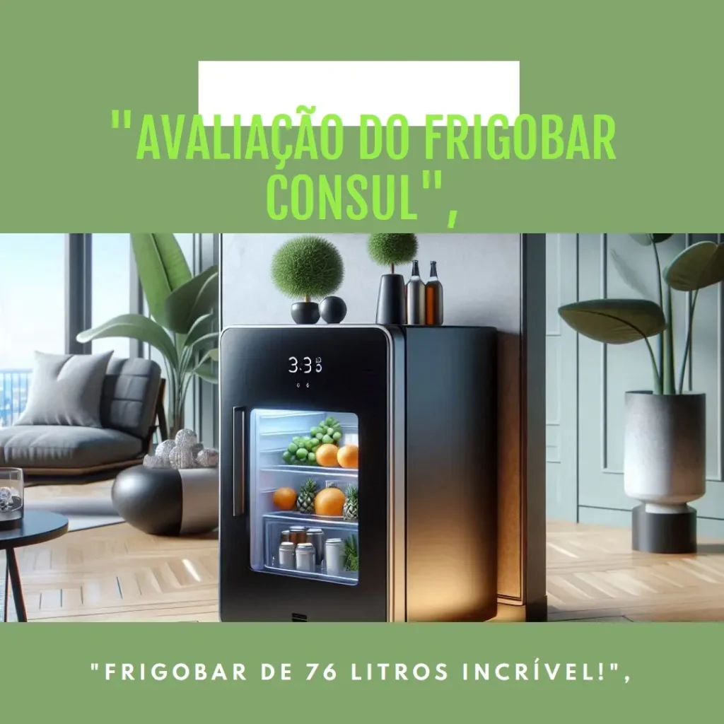 Frigobar Consul 76 Litros com Gaveta Multiuso - CRC08CB 220V: Compacto, Eficiente e Prático