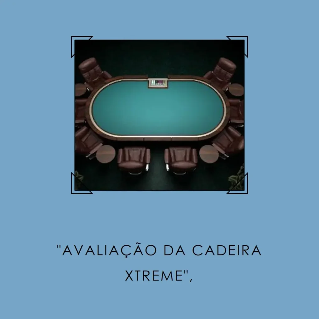 Cadeira Xtreme Gamers Cinesis Giratória Reclinável: Conforto e Estilo para Gamers e Home Office