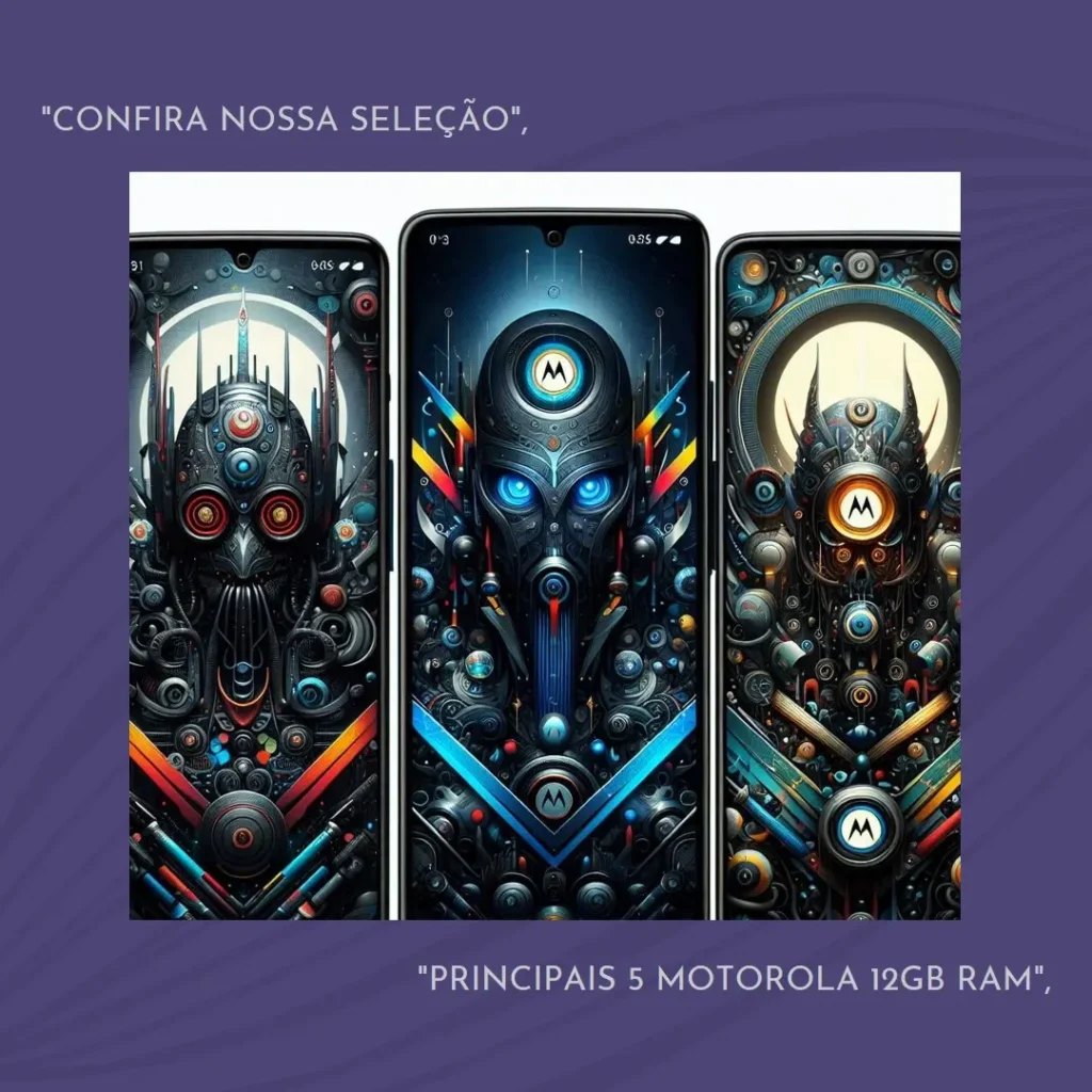 Principais 5 Motorola 12gb ram