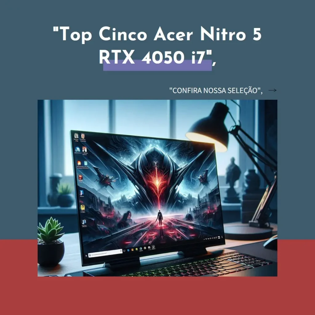 Top Cinco Acer Nitro 5 RTX 4050 i7