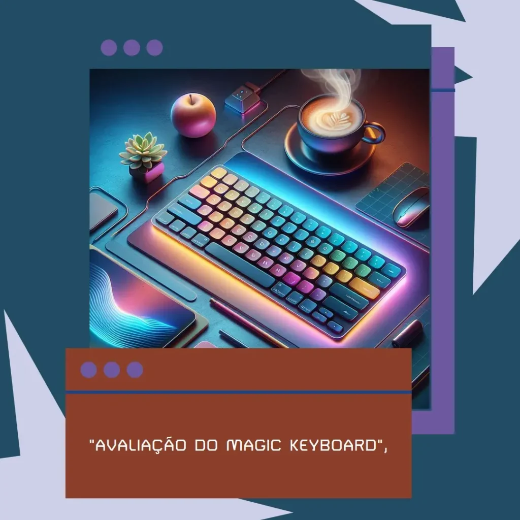 Magic Keyboard com Teclado Numérico - Prateado: Elegância e Funcionalidade
