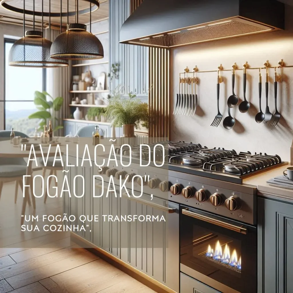 Fogão 4 Bocas Preto com Mesa de Vidro Dako Diplomata Bivolt: Design Elegante e Alta Performance
