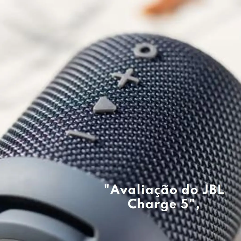 JBL Charge 5 Bluetooth: Potência e Qualidade de Som em Todos os Lugares