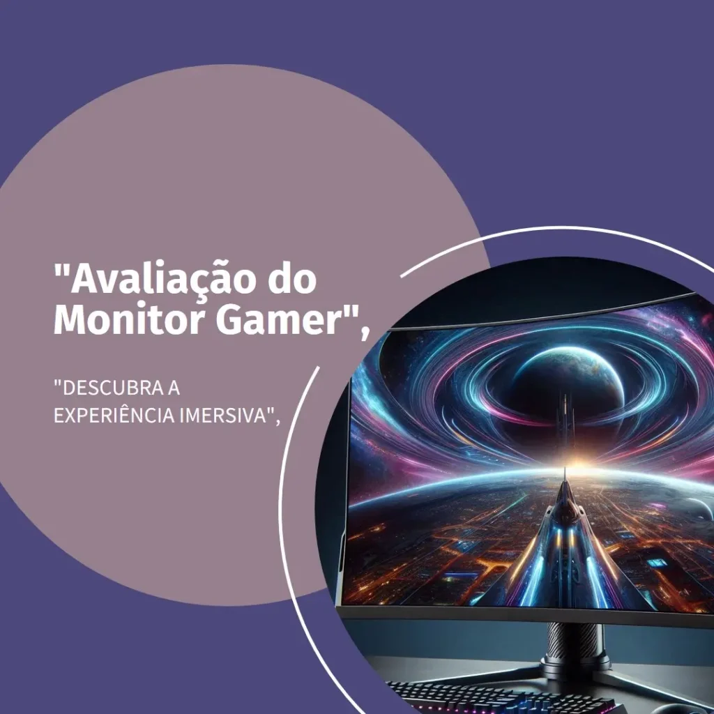 Monitor Concórdia Gamer Curvo 27'' CZ270F: 240Hz, 1ms e Resolução Full HD