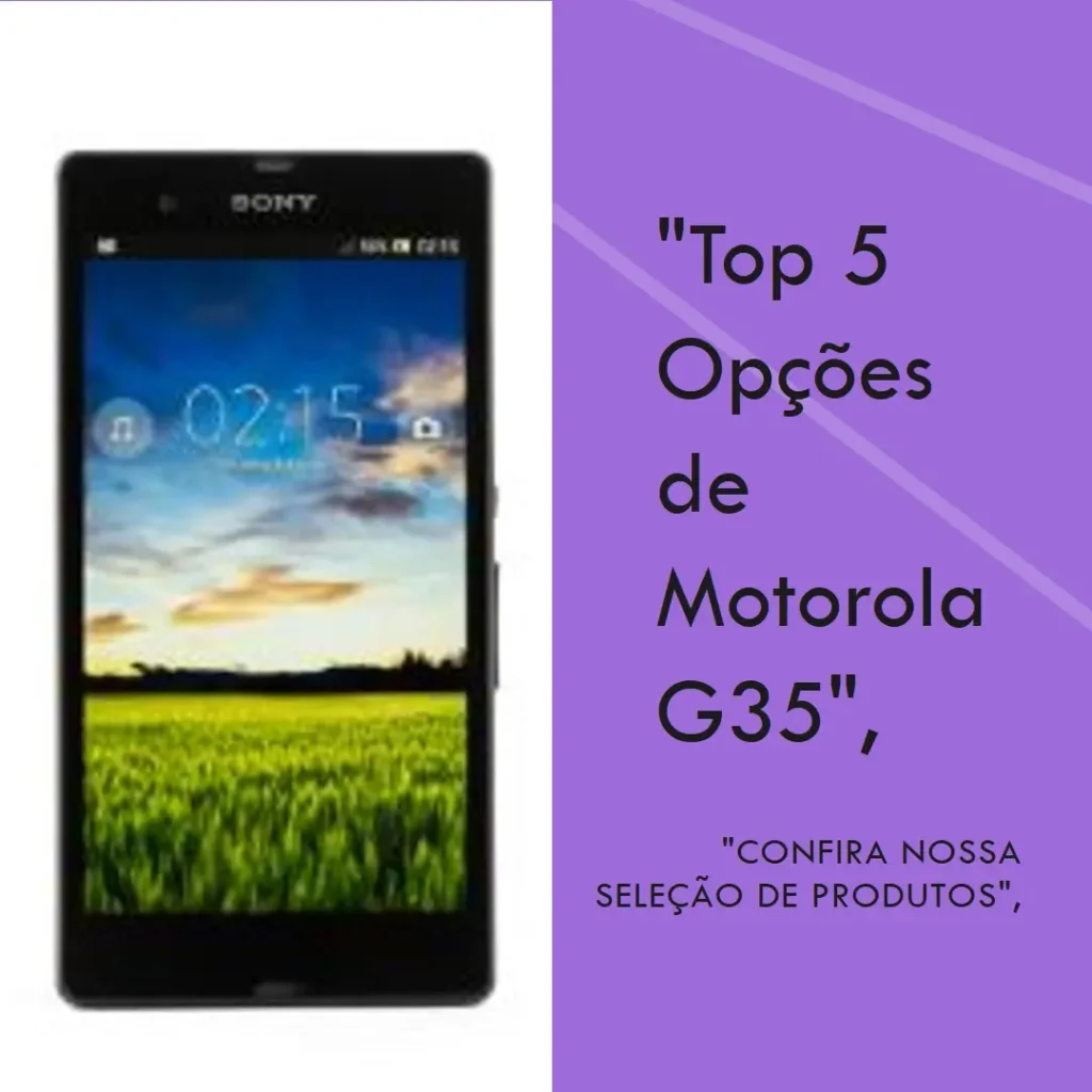 Top 5 Opções de Motorola G35 5g 256gb
