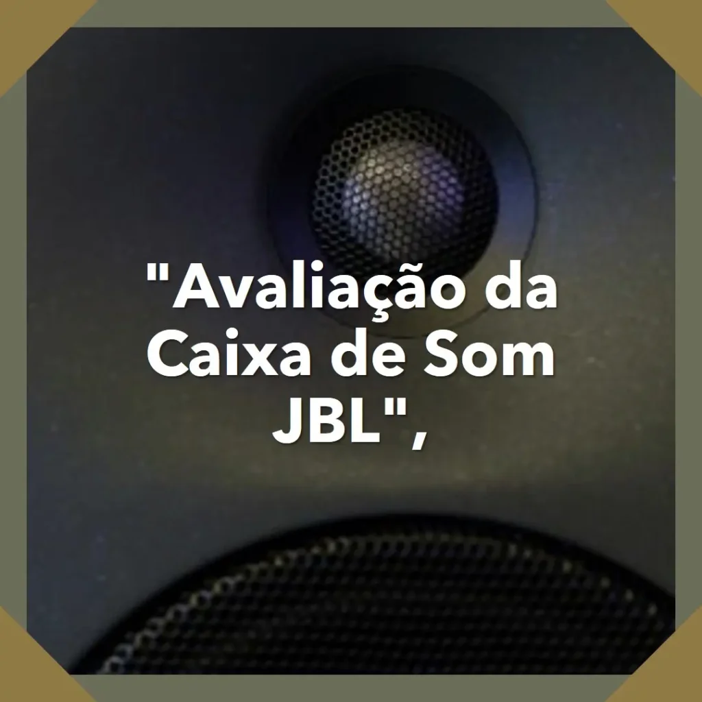 Caixa de Som Bluetooth JBL IRX108BT 1000W RMS: Potência e Qualidade Compactas