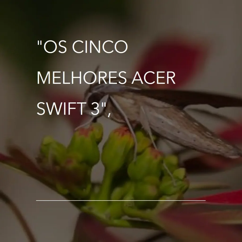 Top Cinco Acer Swift 3 core i5