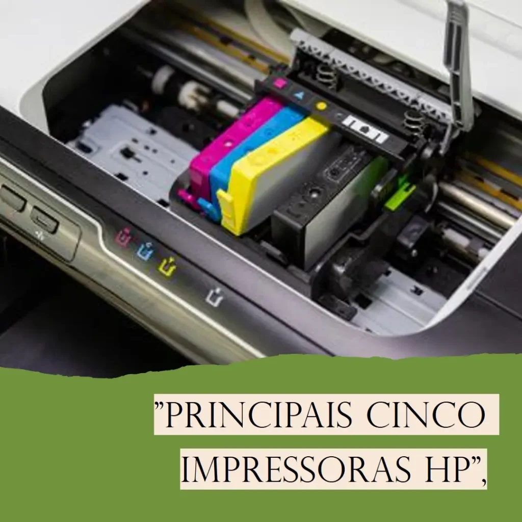Principais Cinco impressora HP tanque de tinta