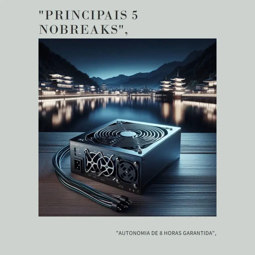 Principais 5 nobreak autonomia 8 horas