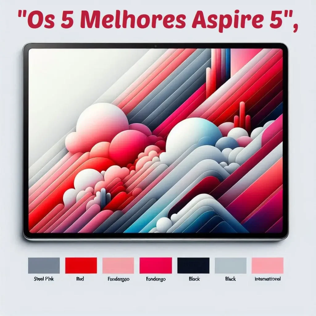 5 Melhores Modelos de notebook Aspire 5