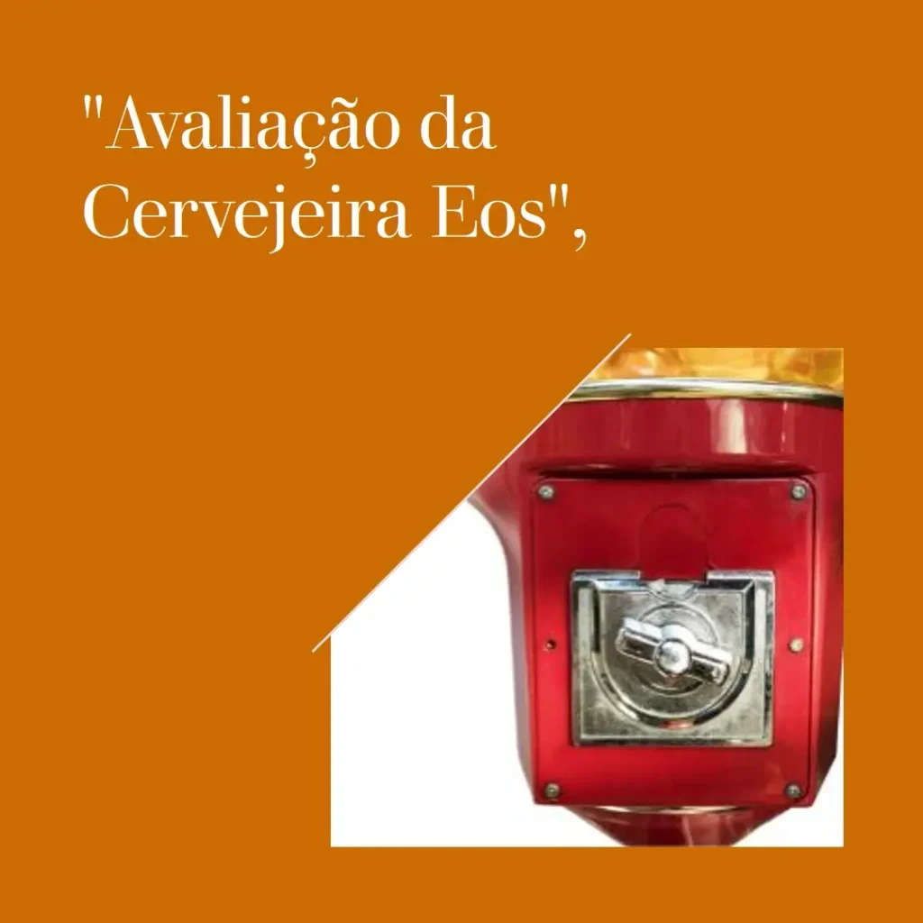 Cervejeira Eos Bierhaus 100L Frost Free Inox Titanium ECE110