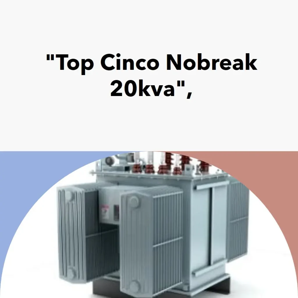 Top Cinco nobreak 20kva