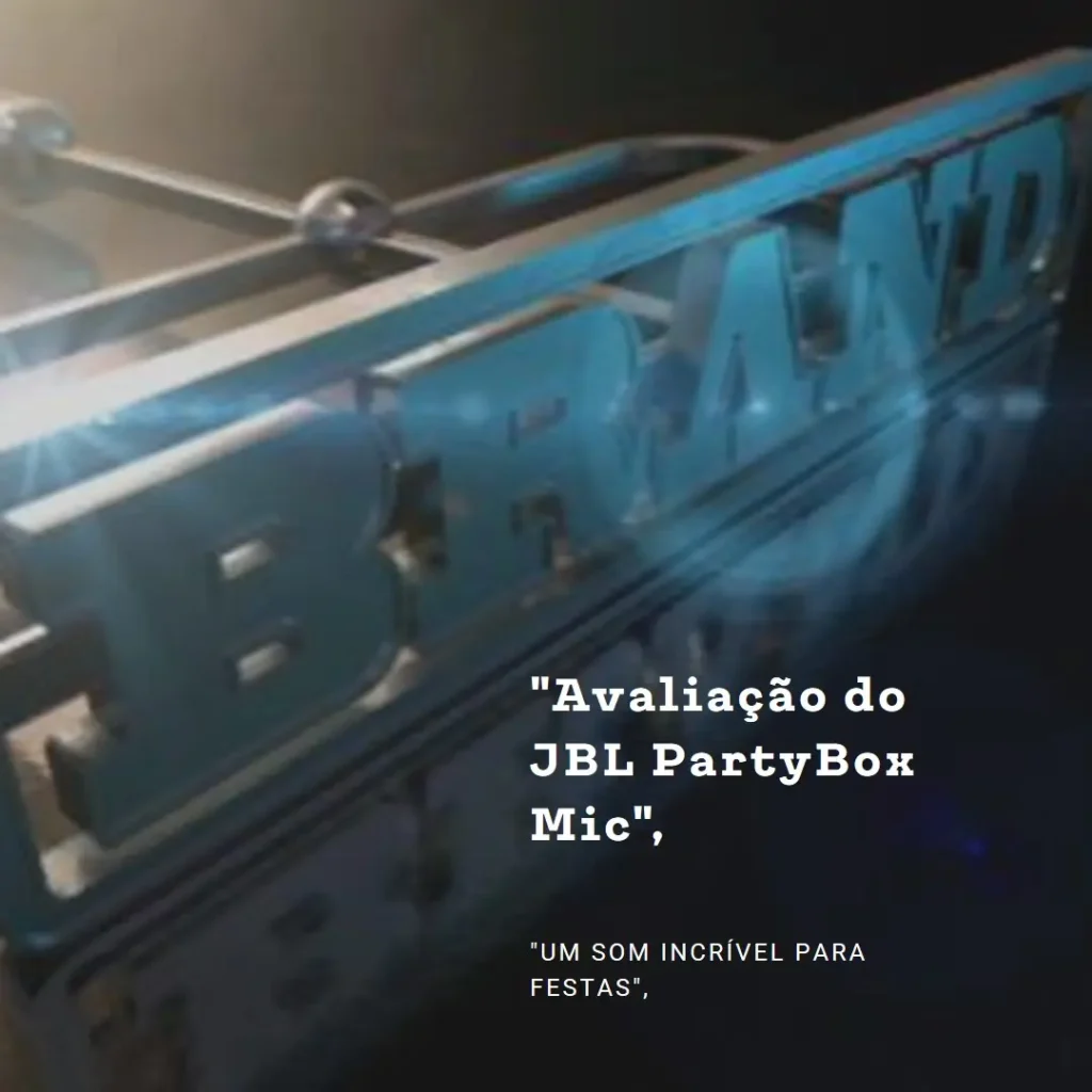 JBL PartyBox Wireless Mic: O Par de Microfones Sem Fio Ideal para Festas