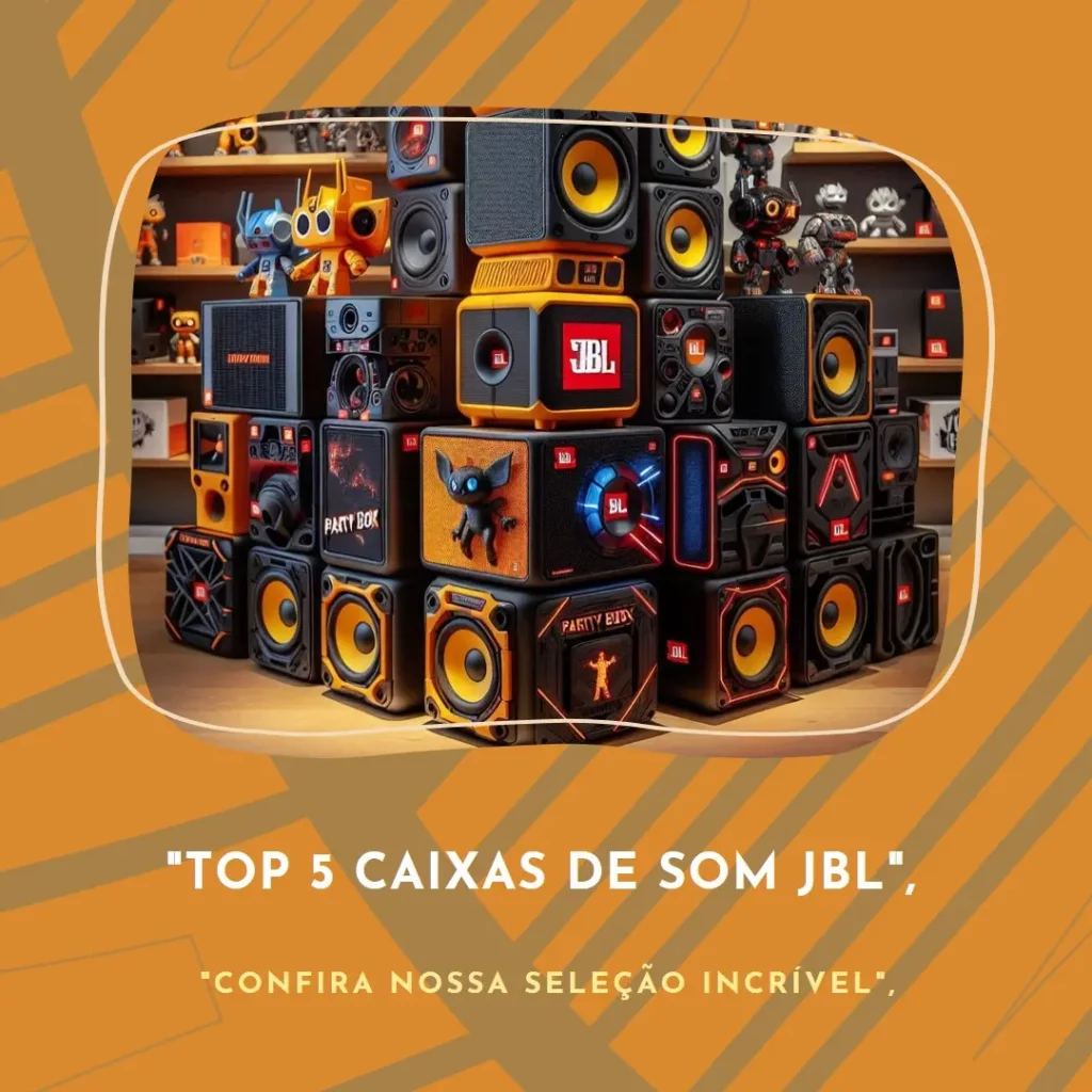 Top 5 caixa de som JBL partybox com microfone