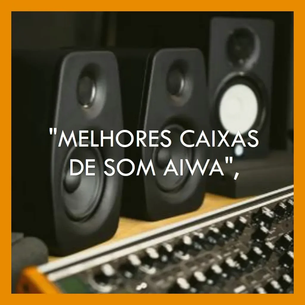 Melhores 5 caixa de som boombox aiwa