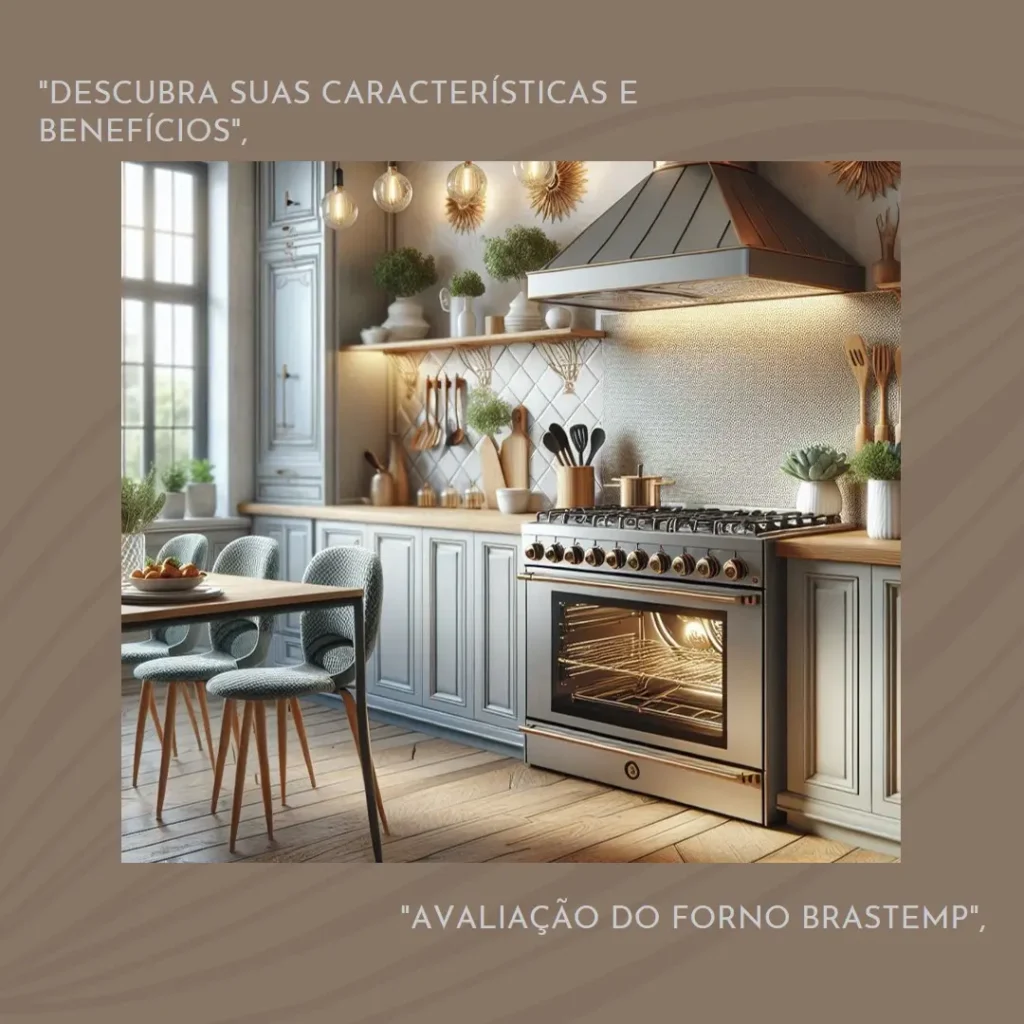 Forno de Embutir a Gás Brastemp 78 Litros com Grill e Timer Touch