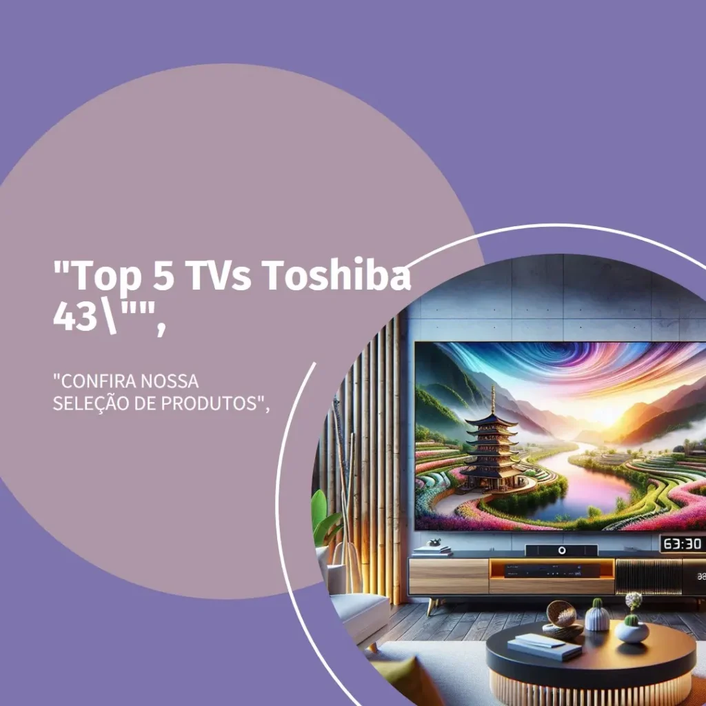 Top 5 Opções de TV Toshiba 43