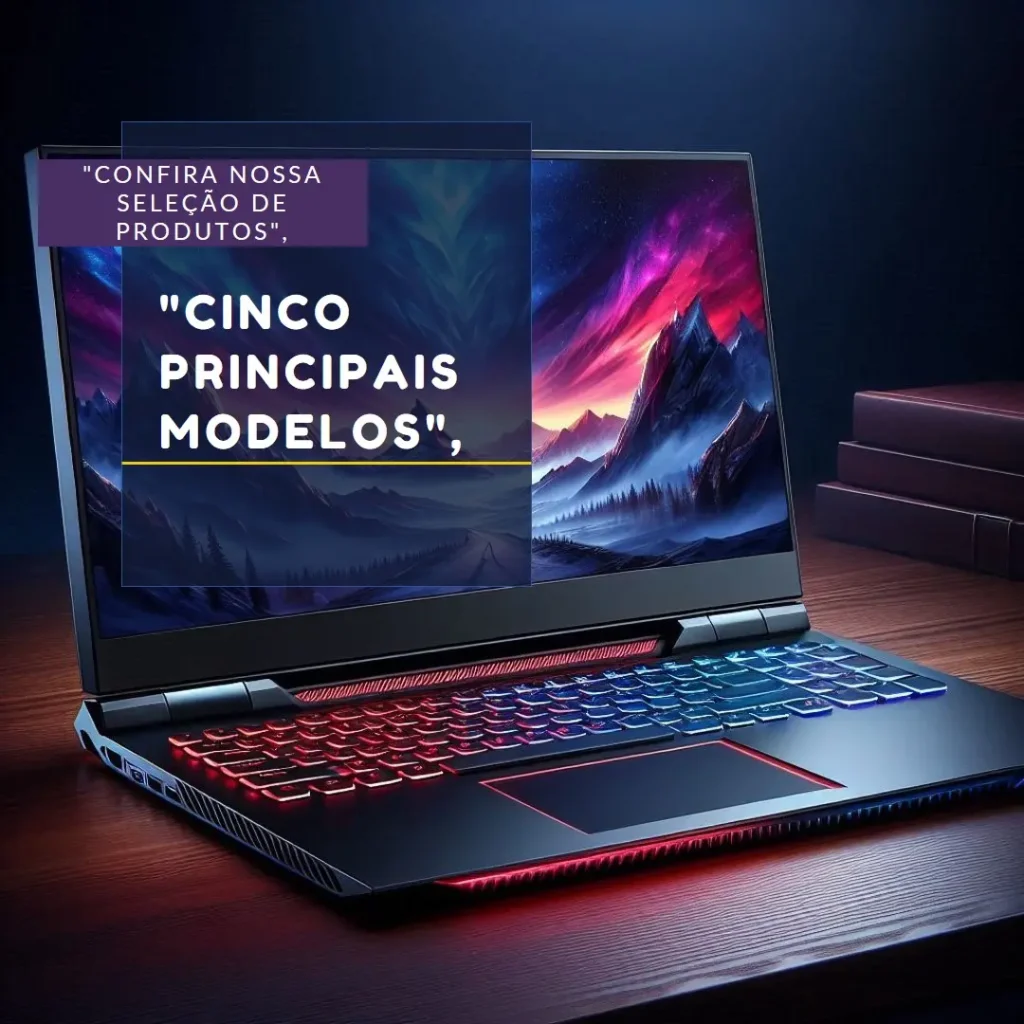 Cinco Principais Modelos de Acer Nitro v15 RTX 4050 i7