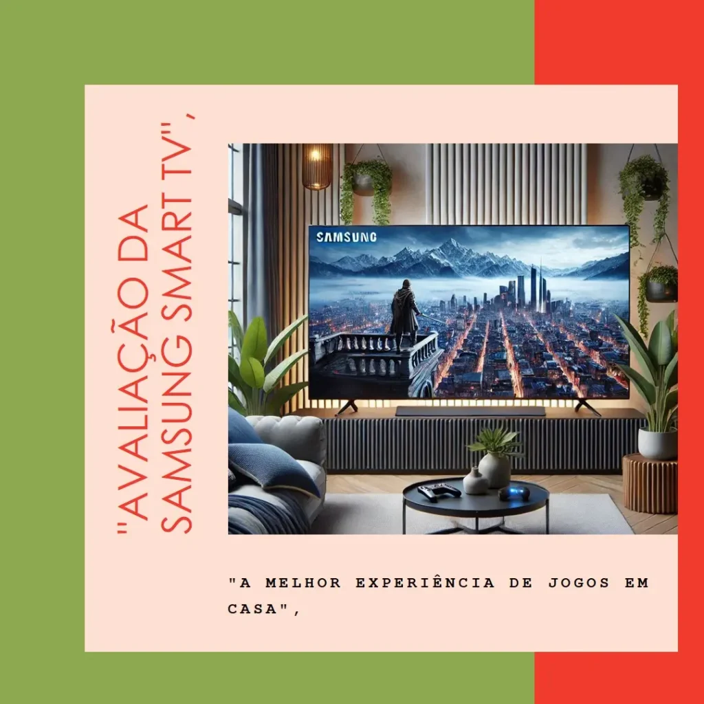 Samsung Smart Gaming TV 55" Neo QLED 4K 55QN90D com AI e Painel 144Hz
