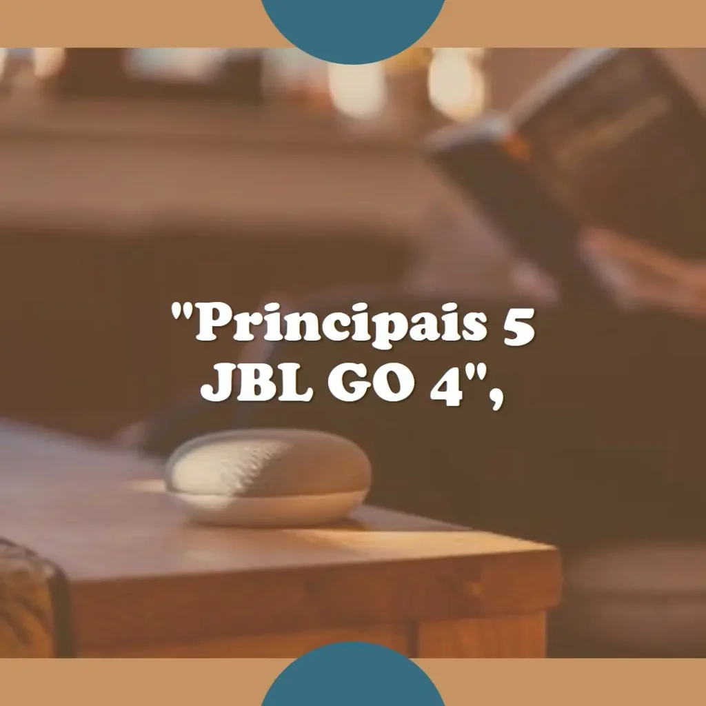 Principais 5 JBL GO 4 camuflada