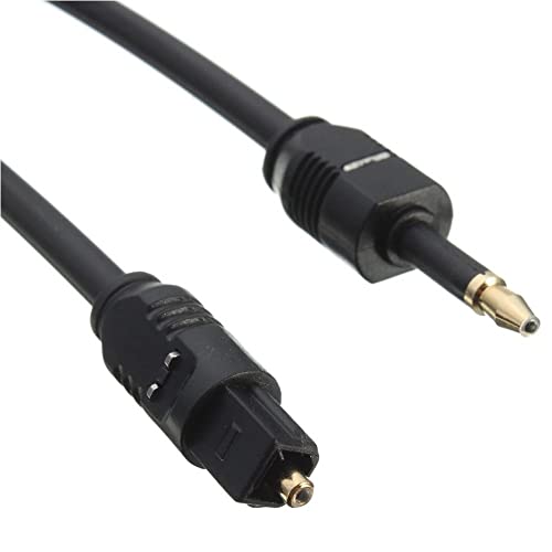 Cabo Óptico Spdif Toslink 3.5mm - Amazon Alexa Echo studio 2m