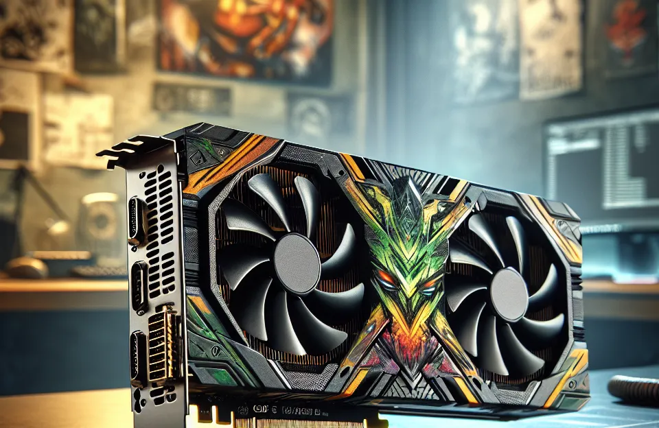 Placa de Vídeo NVIDIA GeForce GTX 1050 Ti 4GB GDDR5 128 Bits Dual-Fan Graffiti Series - PCYES