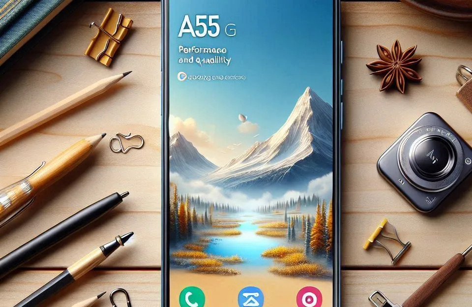 Samsung Galaxy A55 5G: Desempenho e Qualidade em um Só Smartphone