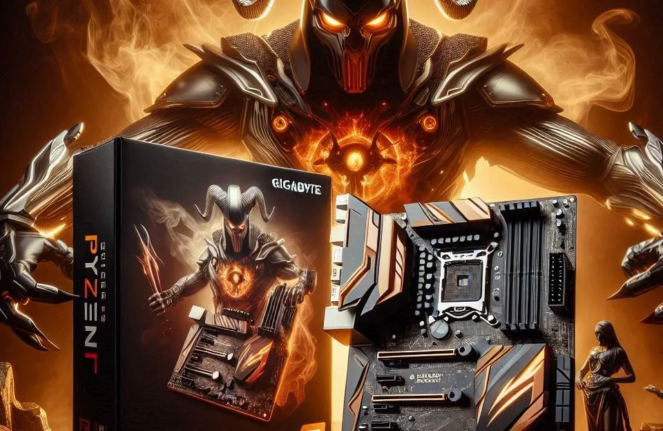 Kit AMD Ryzen 7 5700G + Placa Mãe Gigabyte B550M Aorus Elite: Desempenho e Qualidade para Seu PC