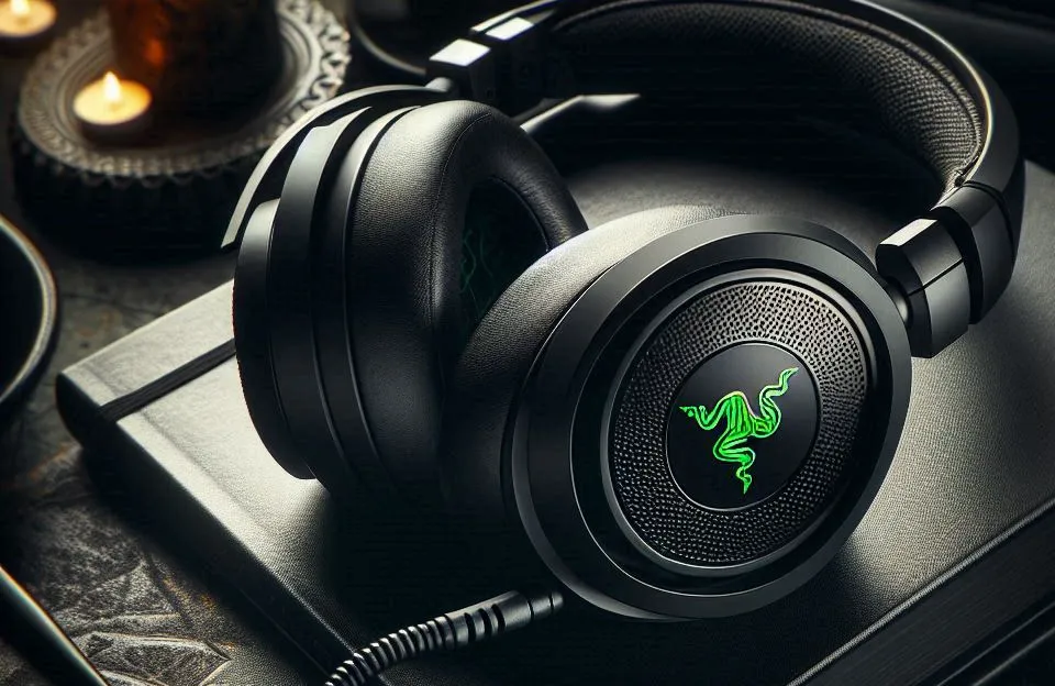 Headset Kraken V3 Hypersense Preto Razer - Conforto, Som Imersivo e Tecnologia Avançada
