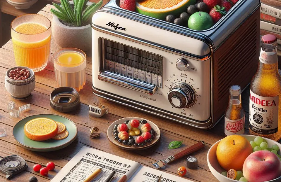 Frigobar Retrô 95L Midea MRV10V2: Estilo e Eficiência