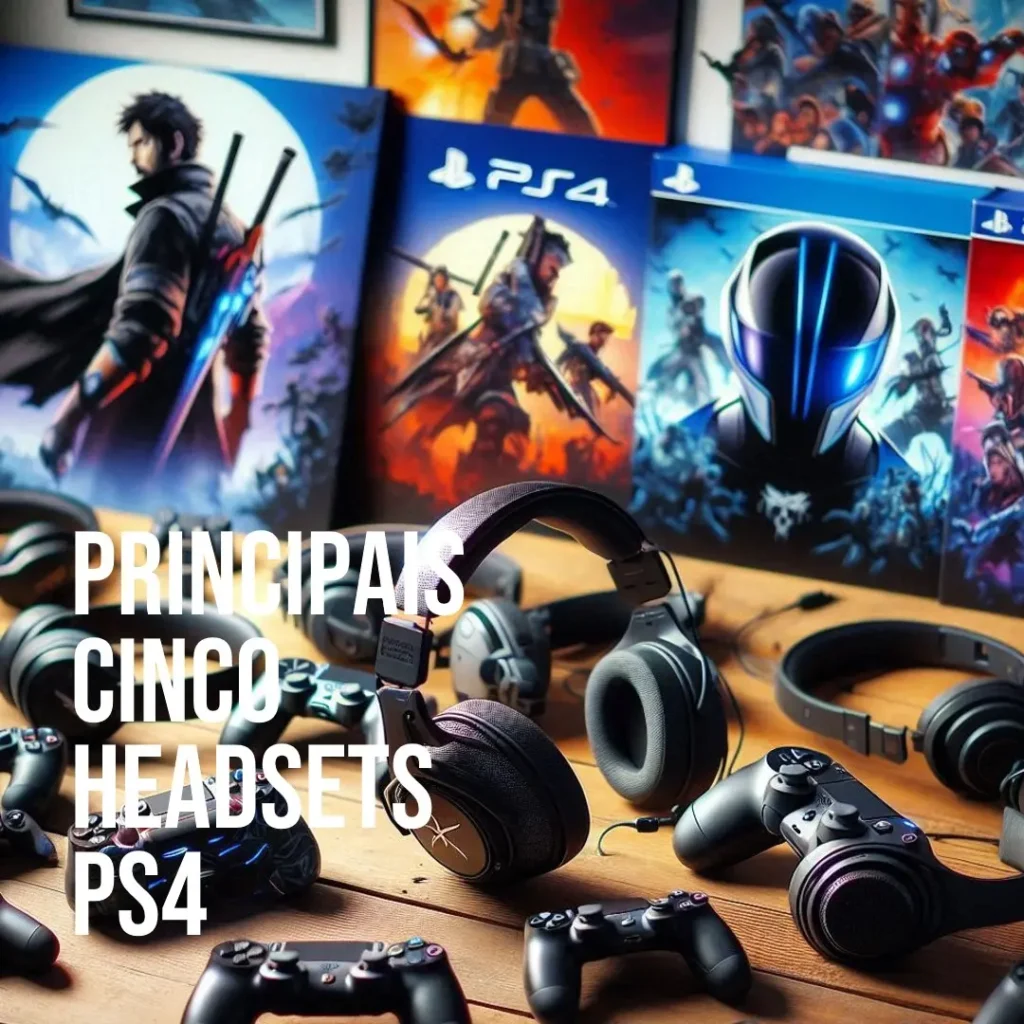 Principais Cinco headset ps4