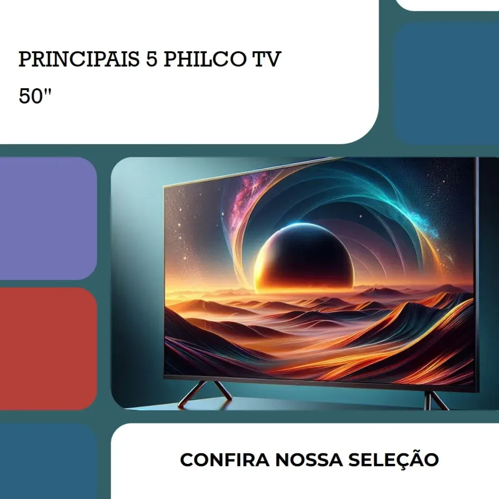 Principais 5 Philco TV 50 polegadas