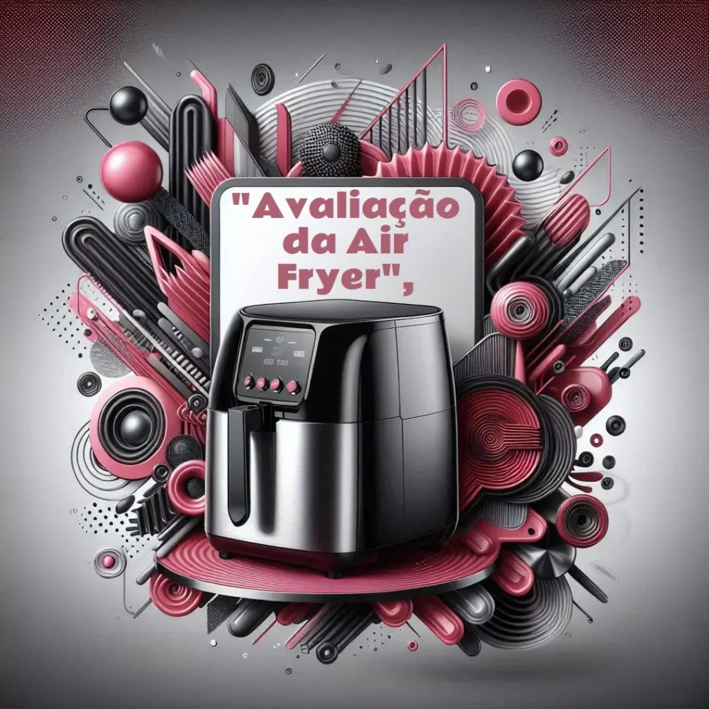 WAP Fritadeira Air Fryer Barbecue Digital 12 em 1
