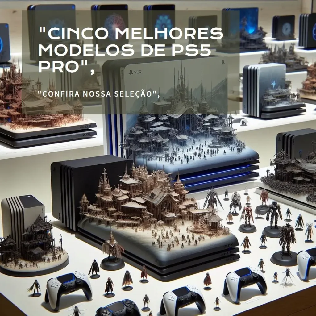 Cinco Melhores Modelos de ps5 pro