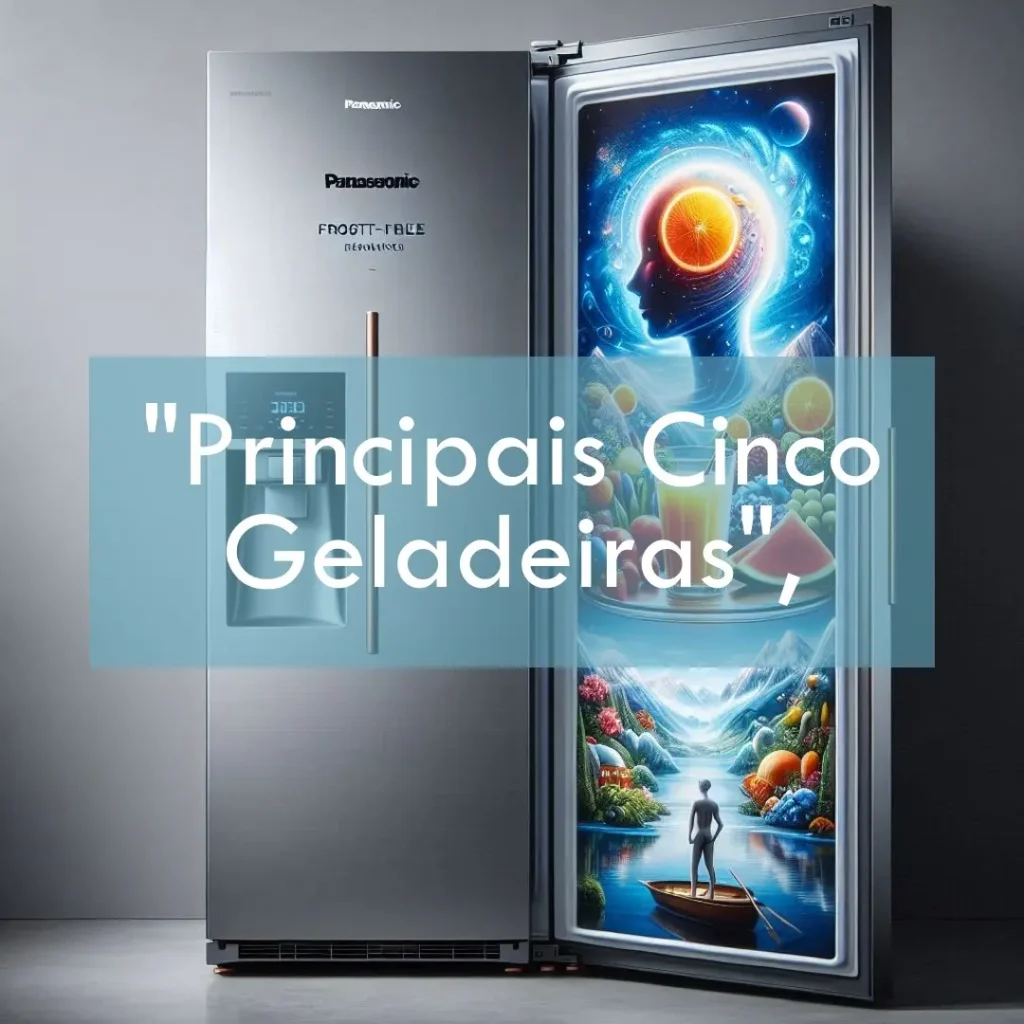 Principais Cinco geladeira panasonic frost free