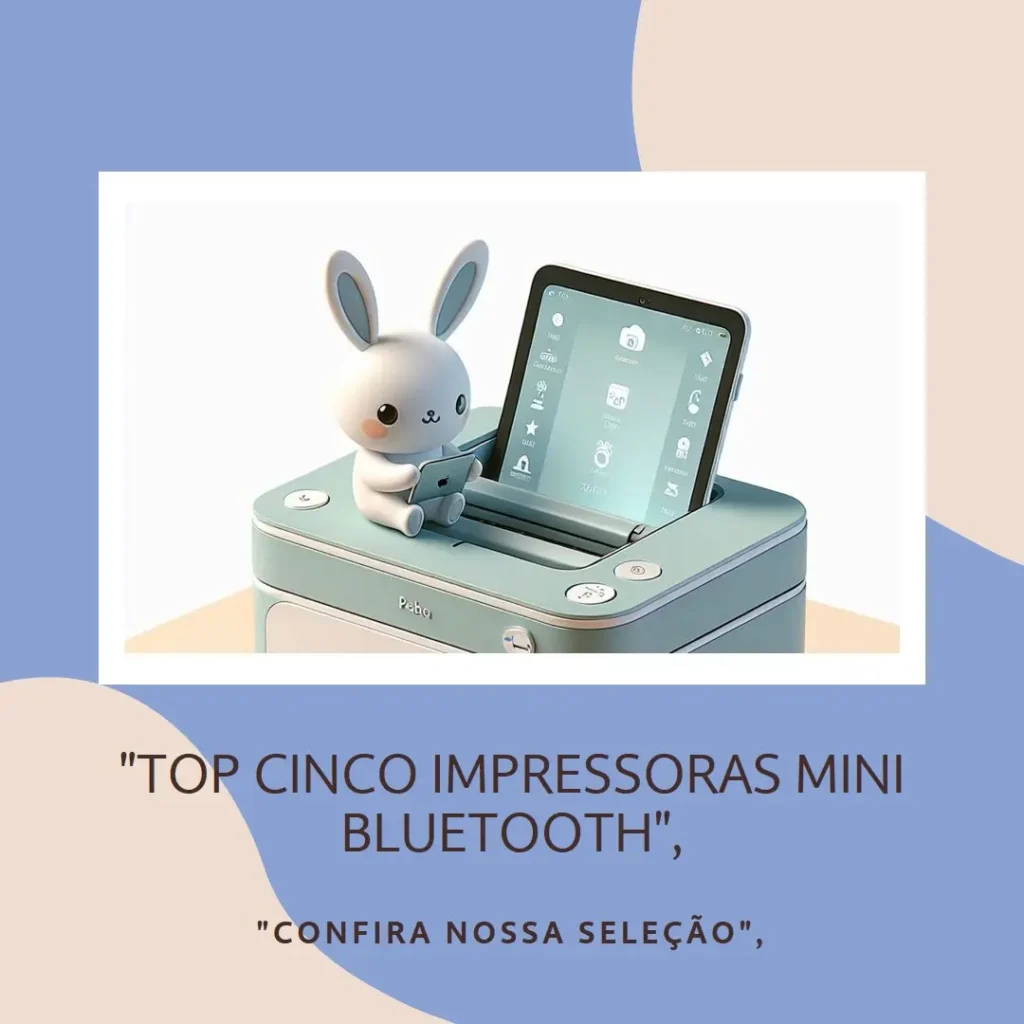 Top Cinco Modelos de impressora mini bluetooth