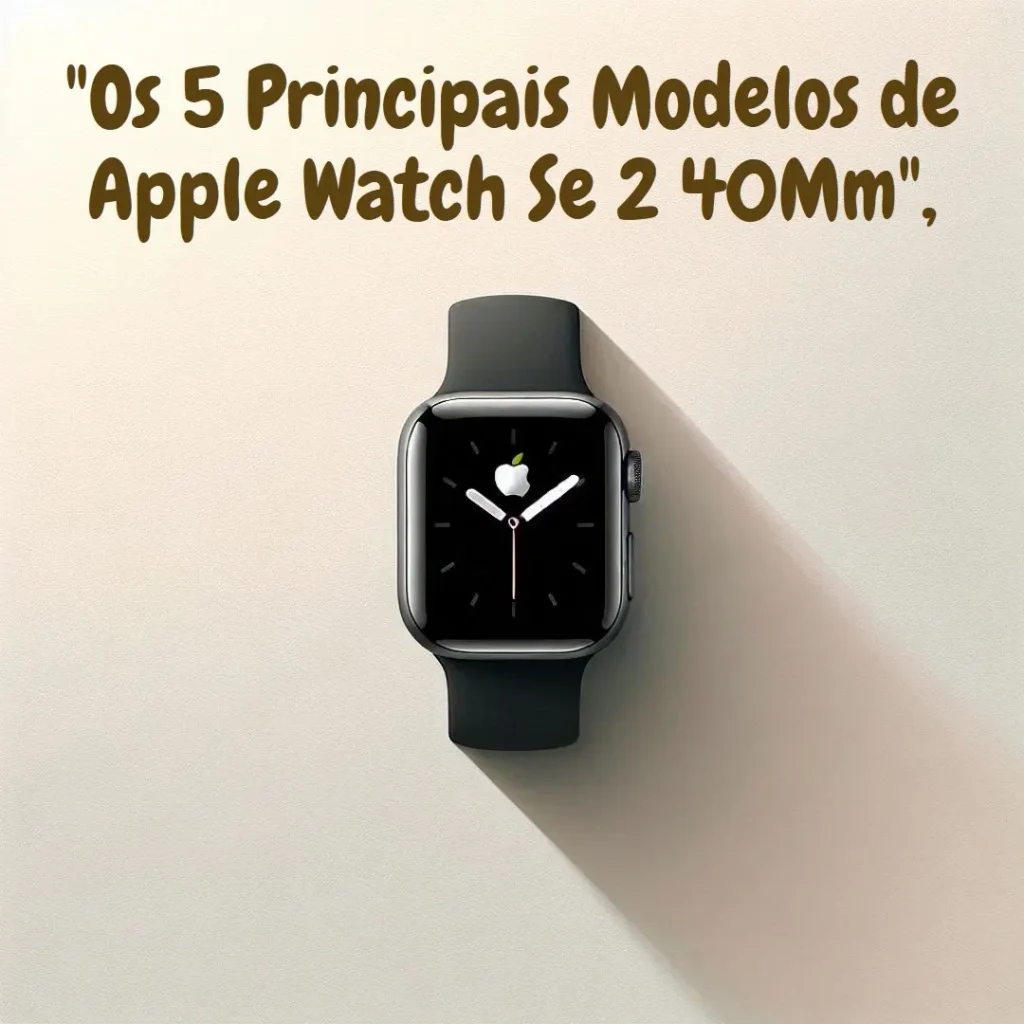 Os 5 Principais Modelos de Apple Watch Se 2 40Mm